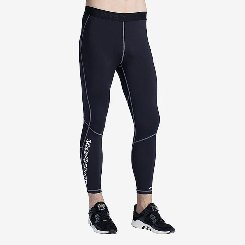 Mens Tummy Control Workout Running 4 Way Stretch seamless leggings with Pockets