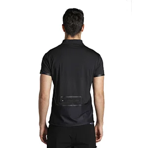 Dry Fit Custom Muscle Fitted half zip Sports Gym T Shirt pocket  Wholesale Men's Fitness Workout  t shirts