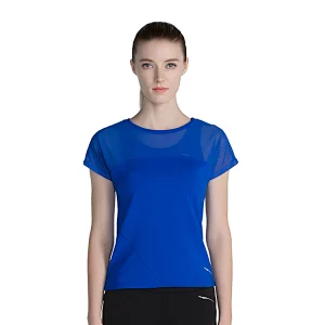 Wholesale t shirts manufacturing workout t shirt lain custom logo women's fast drying short sleeve t-shirt