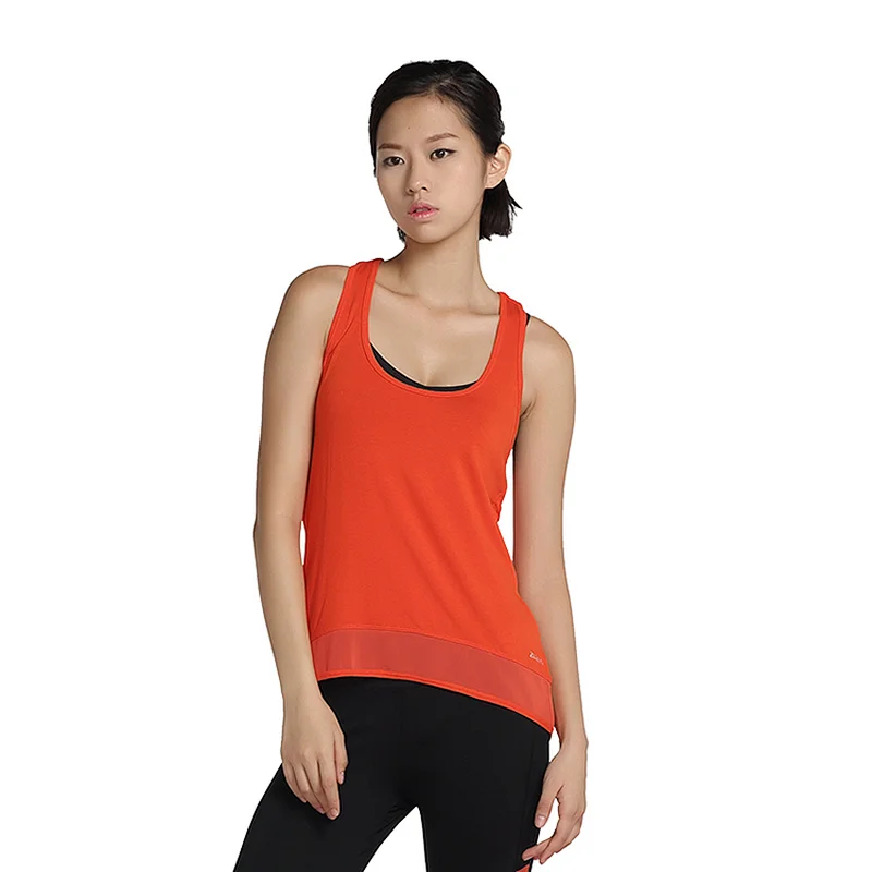 Custom logo designed tank top women gym solid breathable  for women plain running yoga gym wearcompression yoga  active wear