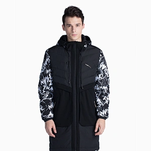 High quality quilted jacket duck down men jacket in stock