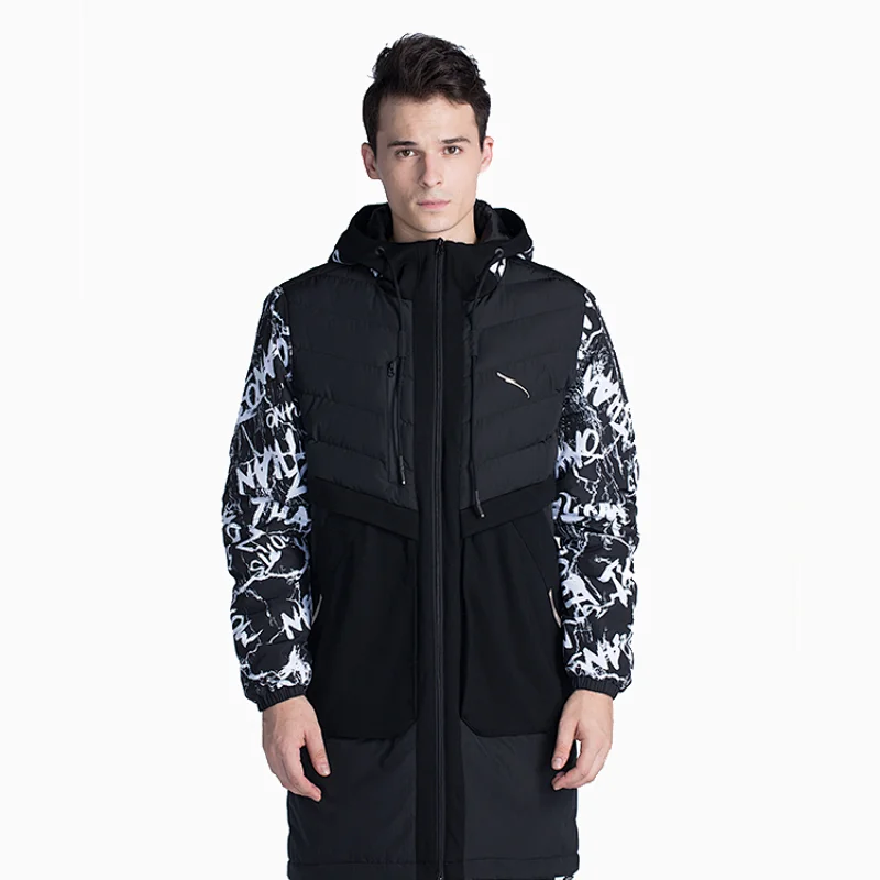High quality quilted jacket duck down men jacket in stock