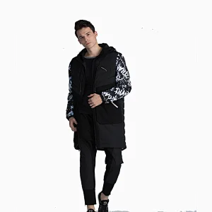 High quality quilted jacket duck down men jacket in stock