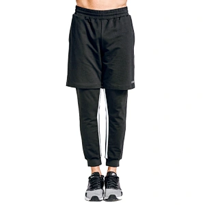 mens sport 2 in 1 running gym quick dry pants slimming tight leggings sports fitness gym sportswear