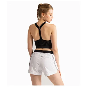 sweat white womens jogger shorts