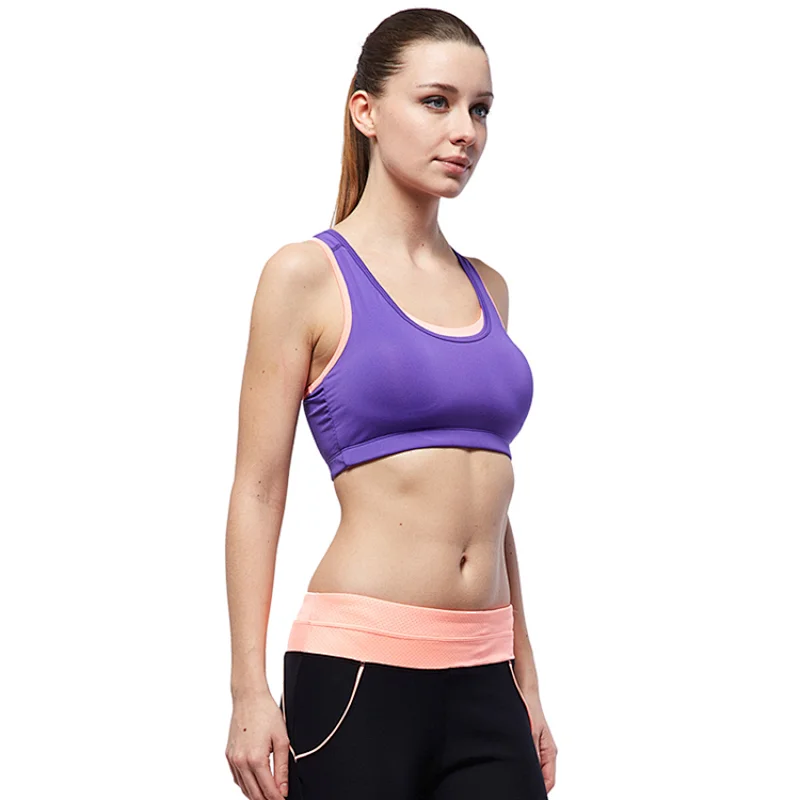 2020 ladies pushup yoga bra women high quality removable cup racerback mix-match Sports Bra