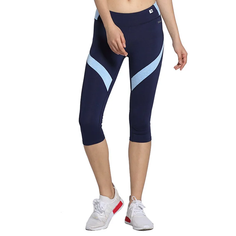 Wholesale running athletic half pants cheap mesh  yoga leggings