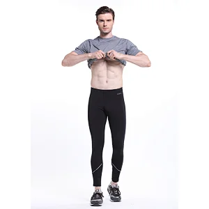 Wholesales custom logo workout sport tights print  yoga pants OEM FACTORY Wholesale Gym Wear Leggings Men's Custom Logo Printed