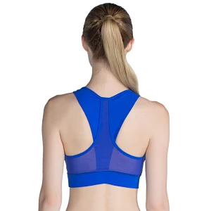 2020 wholesale fashion yoga bra women mesh racerback Strapless removable cup Sports Bra