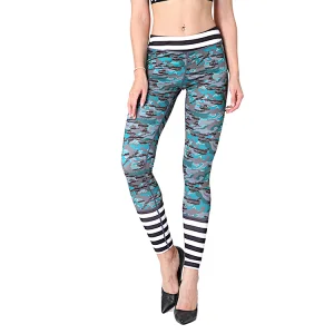High quality work out apparel woman sets camouflage yoga pants legging