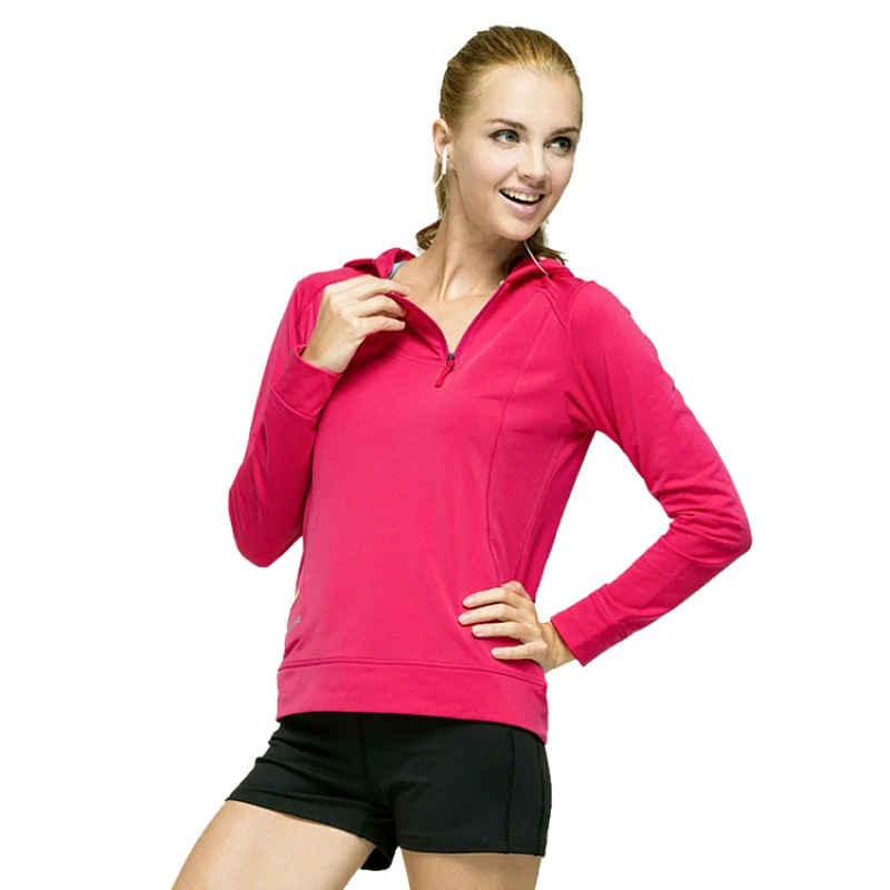 Hot Sale Design Athletic Wear Women Hoodie Sweatshirt Plain Dyed Asymmetric Breathable OEM Service Anti-pilling Regular Support