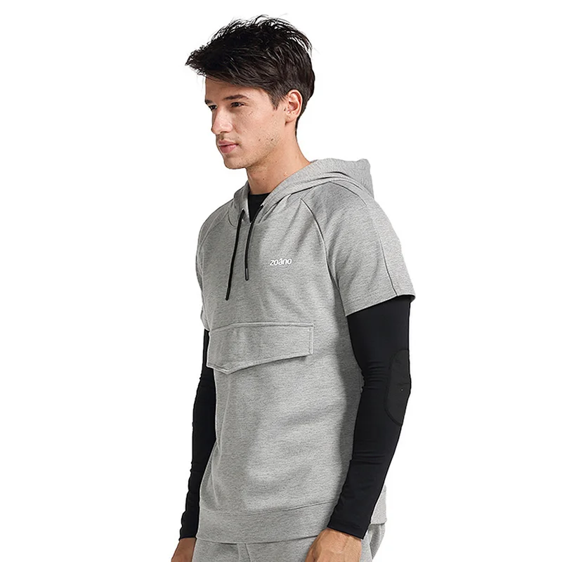 custom design inside and outside 2piece mens sweatshirts hoodies
