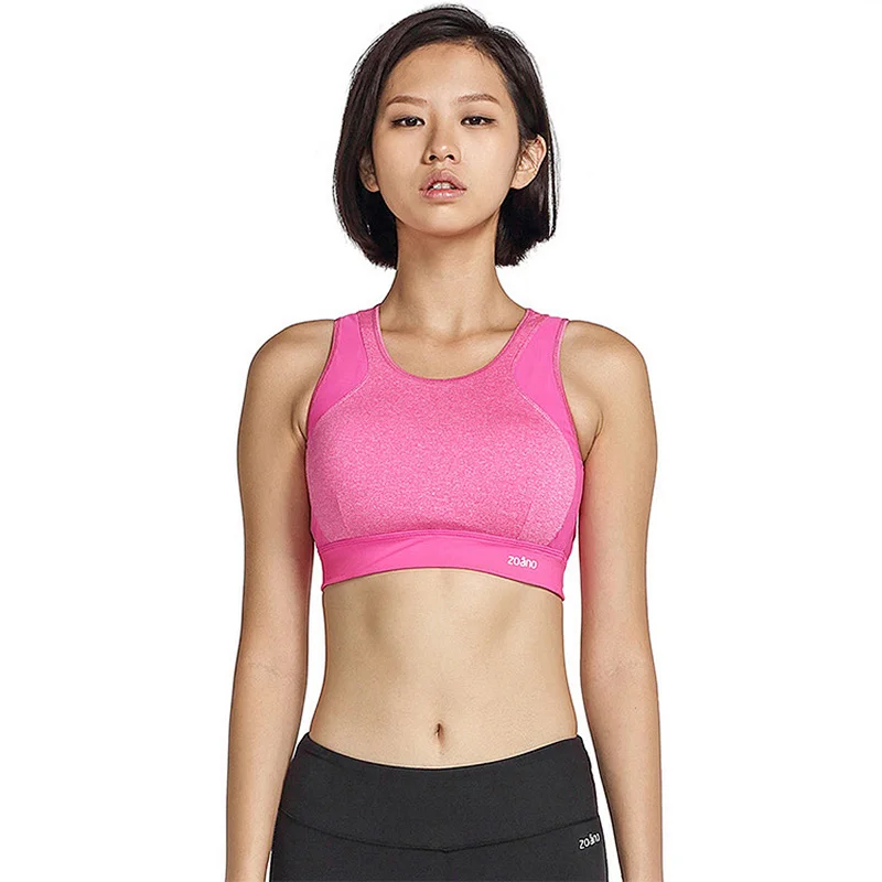 fitness womens breathable fitness hollow yoga sports bra