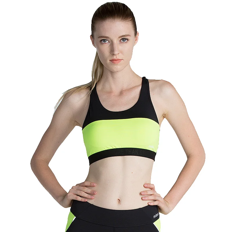 2020 workout lady yoga bra women custom pushup removable cup raceback Sports Bra