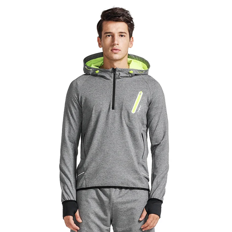 Wholesale fashion casual zipped men  hoodie sweatshirt