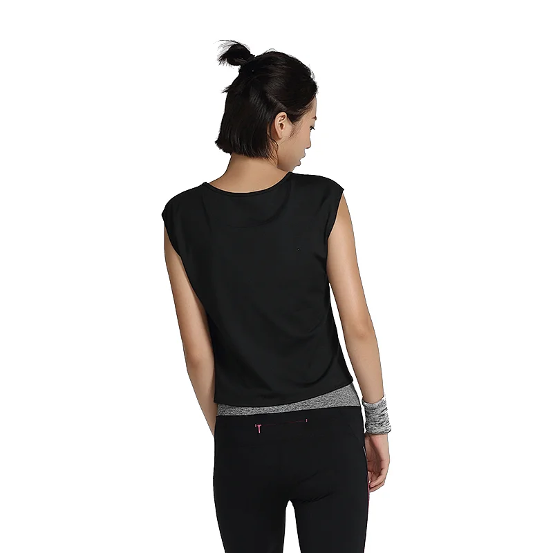 Hotsale dry fit running fitness activewear gym sportswear OEM sports T shirt for women