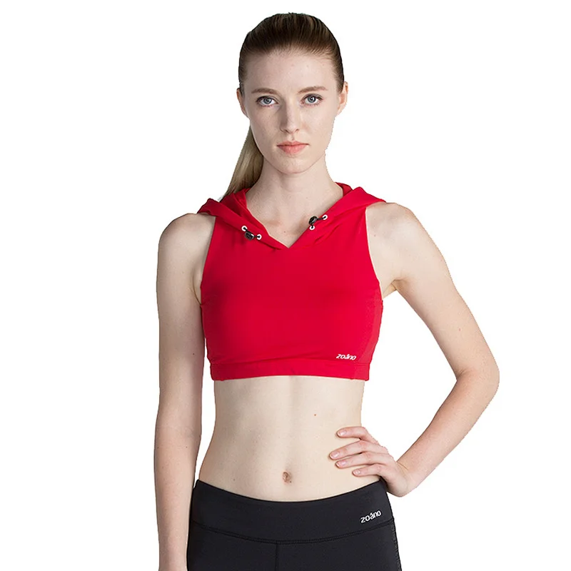 2020 wholesale hoodies ladies yoga bra women pushup cup full back sleeveless Sports Bra Sports Bra Athletic apparel custom logo