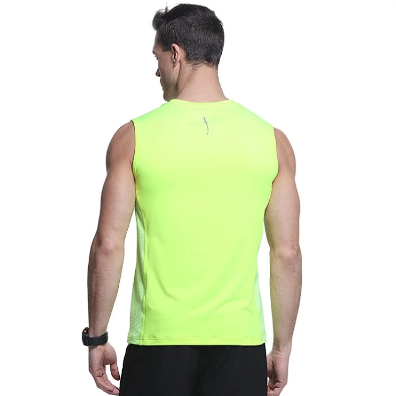 muscle fitness dry fit bodybuilding custom tanktop men gym