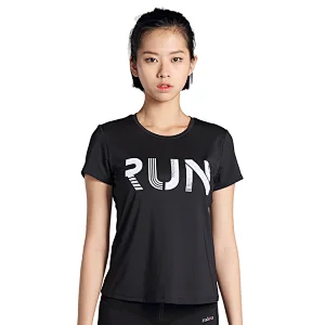 OEM moisture wicking women printing designed plain  basic sports T shirt running dry fit sublimation running shirt