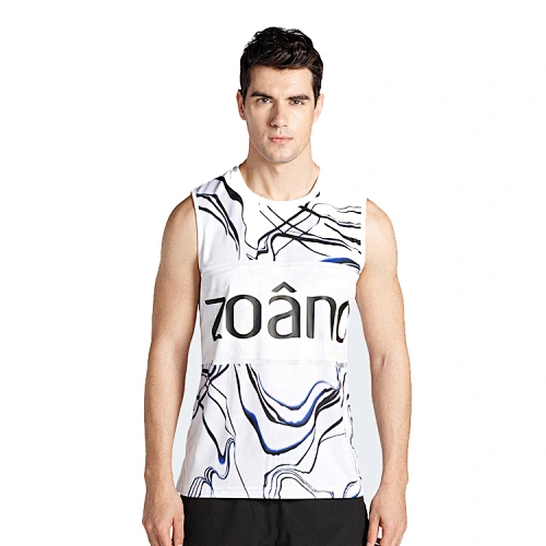 Zoano popular running crop tank top for mens activewear