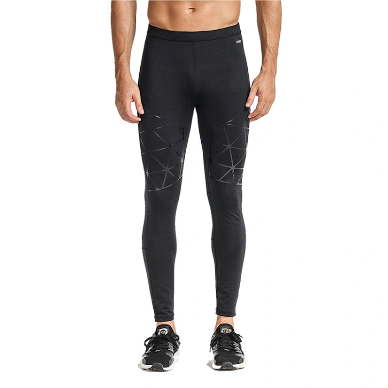 Wholesale Manufacture Tights Leggings Outdoor Pants Sports Legging Men's Sports Gym Compression Running Eco-friendly Adults