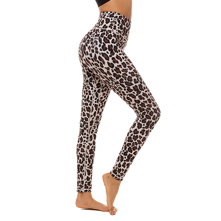 GetUSCart- CRZ YOGA Women's Naked Feeling I 7/8 High Waisted Pants Yoga Workout  Leggings - 25 Inches Leopard-Print 4 Large