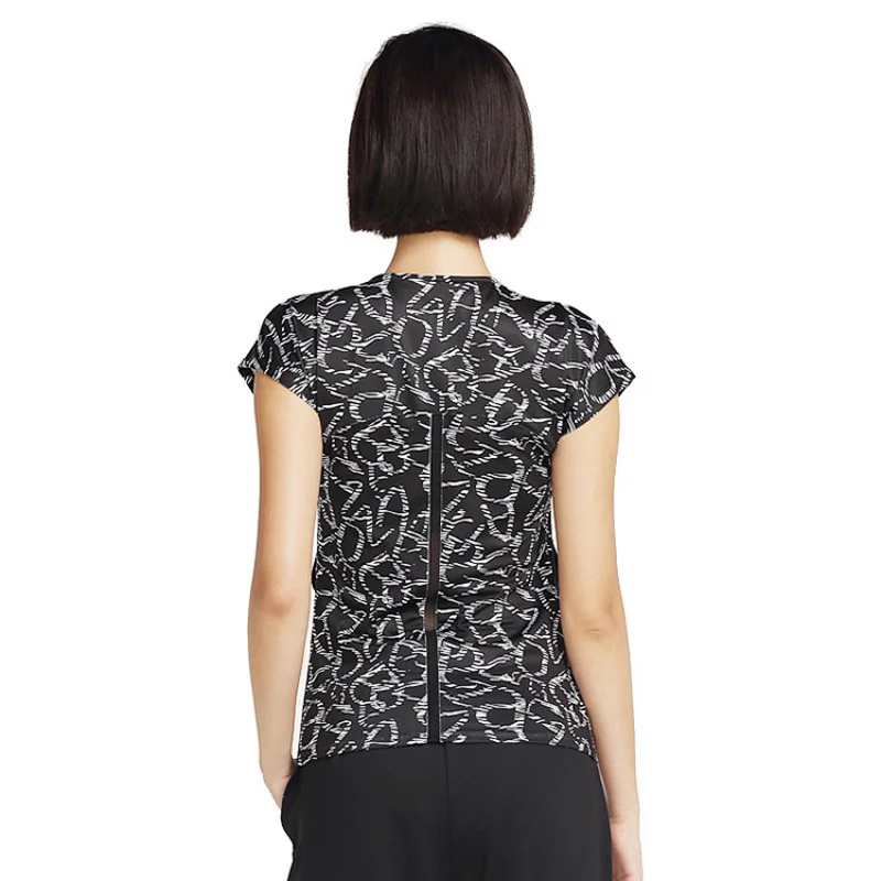 Lady Wear Women Short Sleeve T-Shirt M Women Graphic fitness t shirt For Women