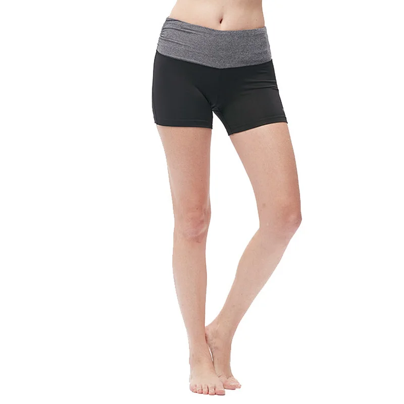 Women high waistband running yoga dry fit sport short