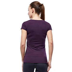 Factory designed wholesales model solid basic running  wear yoga gym sports active t shirt