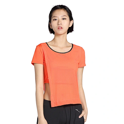 Wholesale New  Sportswear gym t-shirts for women  Sport T-shirt Seamless Yoga T Shirts Fitness Yoga Wear