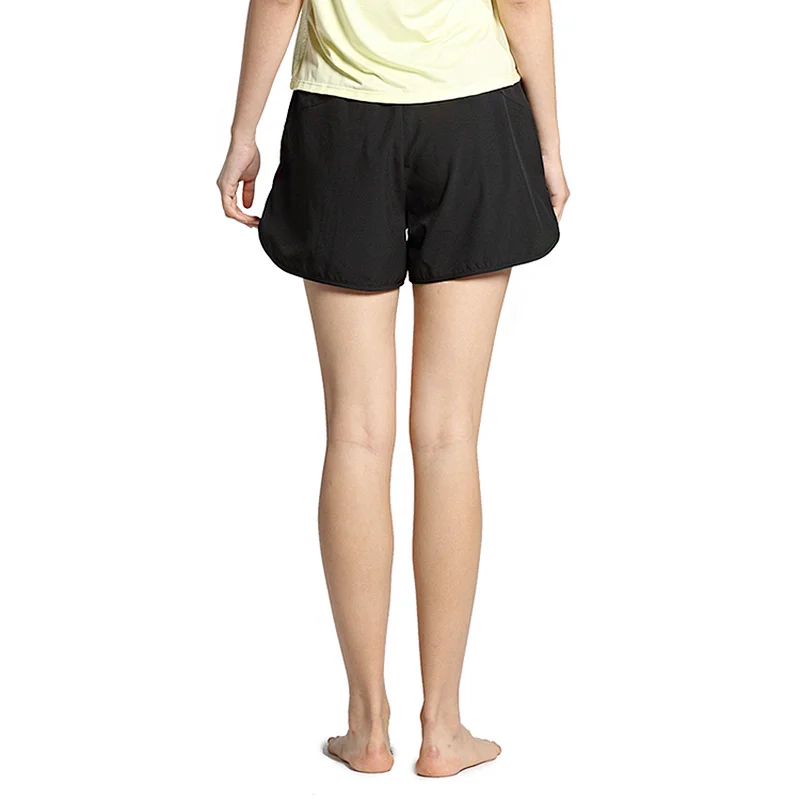 Women new style activewear dry fit sports short for running fitness short with pocket