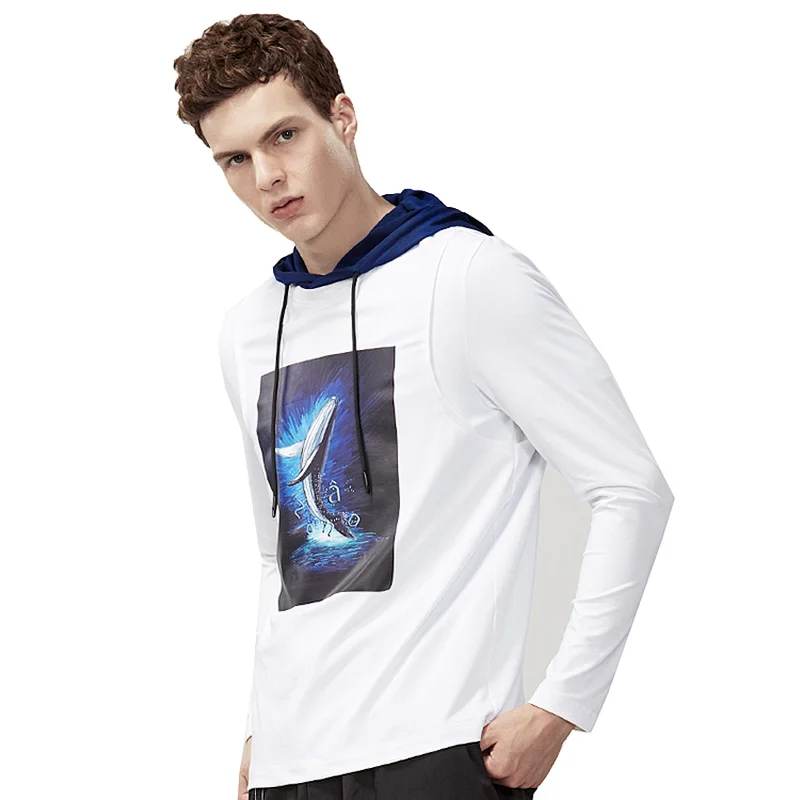 2020 New Customized T Shirt Long Sleeve hoodie high quality Design Wholesale T Shirt