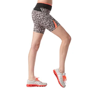women high quality compression high waist printed camo shorts Hot Sell Women Sports Wear Short Great Stretch Yoga Shorts