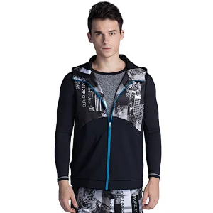 New fashion casual zip  men  hoodie vest
