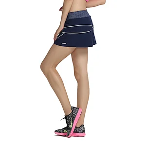 Custom dry fit athletic mini ruffle skirt 2 layer skirt tennis dress women