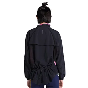 Custom mixmatch women sport running windbreaker casual zipper jackets