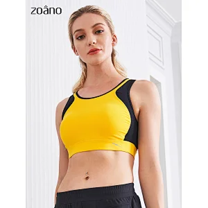 Wholesale custom high quality silicon top push-up hot sexy yoga bra