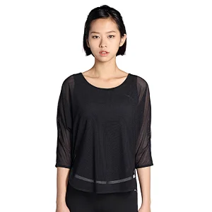 Yoga Sports Wear Short Sleeve femme Workout Fitness  Women Round Neck dry fit T Shirt