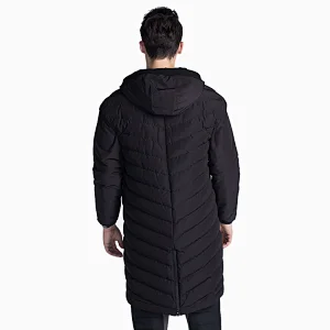 High quality quilted jacket duck down men jacket in stock  Long warm and windproof in autumn  winter Stitching and plush