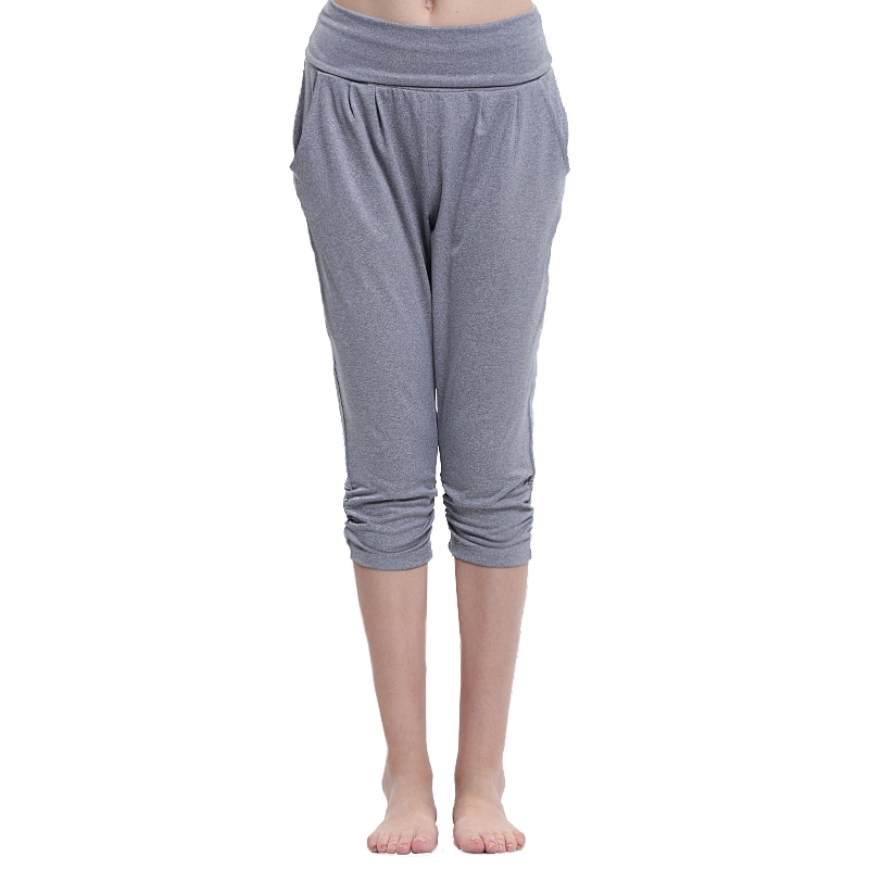 Wholesale summer short pants quick dry tights with pocket half pants