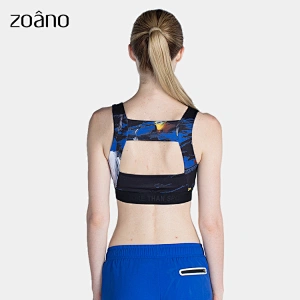 Wholesale custom sexy women full printed sports bra