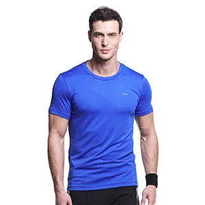 Gym Training Sports quick Dry slim Fit Custom  printing Plain  T Shirt Men