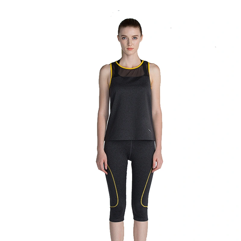women's high quality gym sports bra mesh yoga tanktopquick dry gym fitness tank top for women Custom logo designed tank topwoman