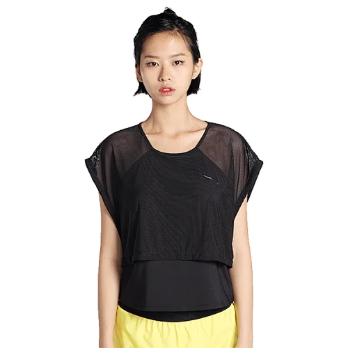 2020 Women Flexible Sportswear Gym T Shirt Dry Fit custom slim fit yoga T Shir