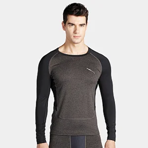 2020 New Breathable Quickdry Mens sports Long Sleeve GYM t shirts