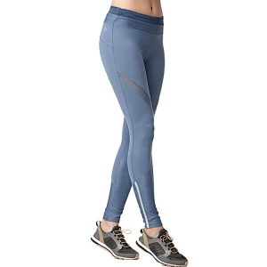 Customized  breathable dry fit spandex gym workout mesh  tights women leggings yoga pants