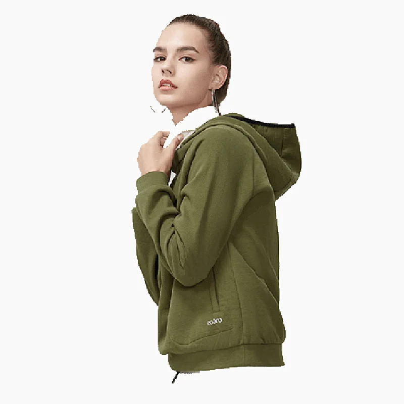 Custom logo color high quality korean style sweaters gym fitness running hoodie for women