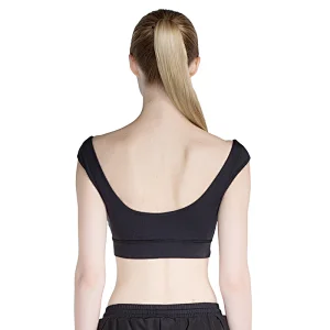 2020 new design sexy yoga bra women lifestyle low shoulder Strapless Sports Bra