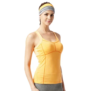 Womens  straps fitness yoga vest tank top ladies yoga solid  active top active wear tank top Custom logo designed tank topwoman