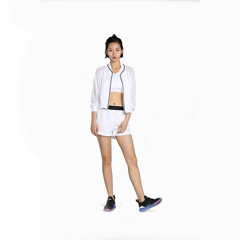 sweat white womens jogger shorts